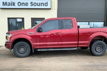 2019 Ford F-150 with professional window tint in North Bay